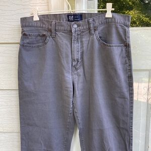 Gap Denim Gray Straight Jeans